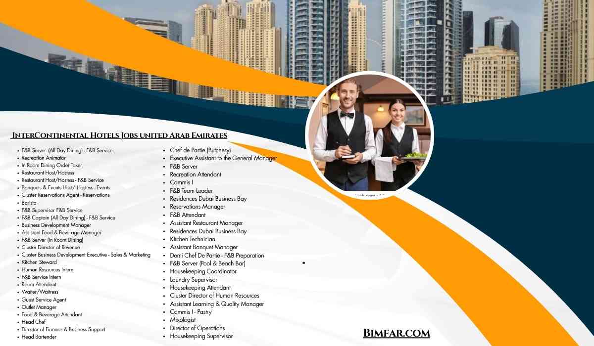 InterContinental Hotels Jobs united Arab Emirates