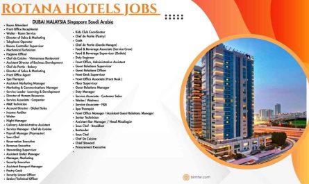 ROTANA HOTELS JOBS DUBAI MALAYSIA Singapore Saudi Arabia